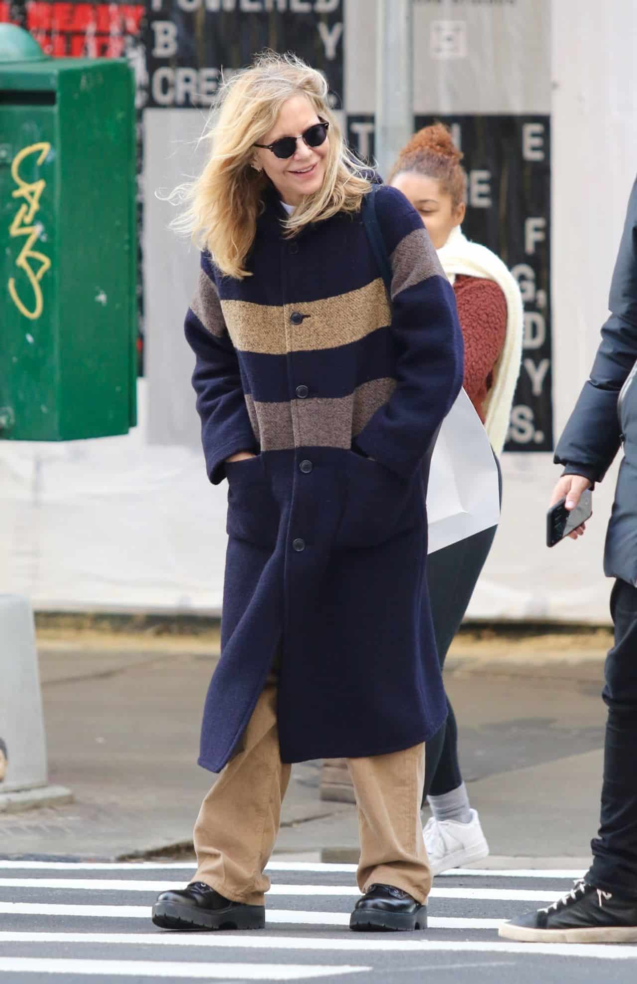 Meg Ryan is Stylish as She Strolls SoHo Ahead of her 61st Birthday