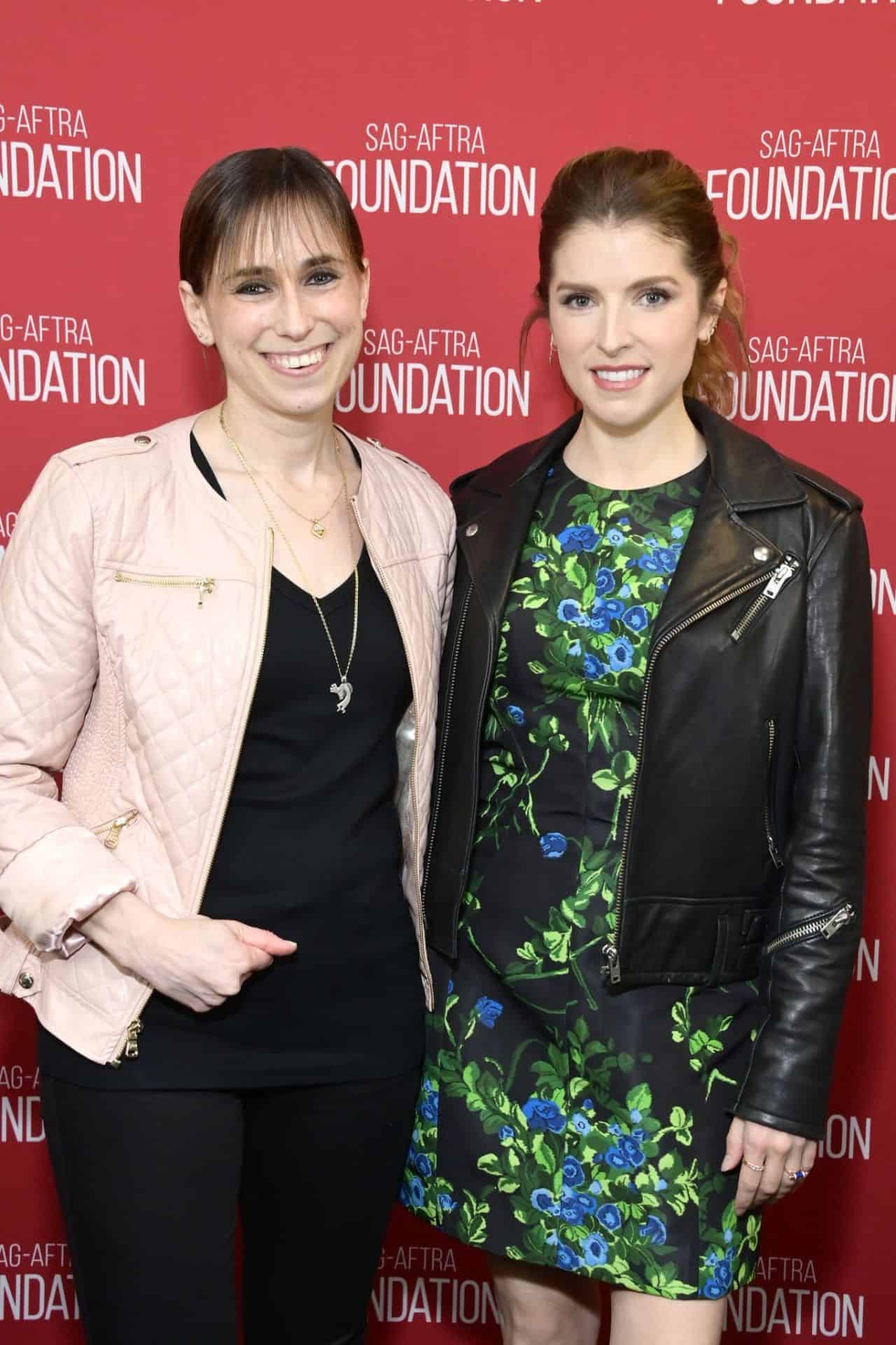 Anna Kendrick Looks Chic in a Vibrant Floral Dress at the SAG-AFTRA Event