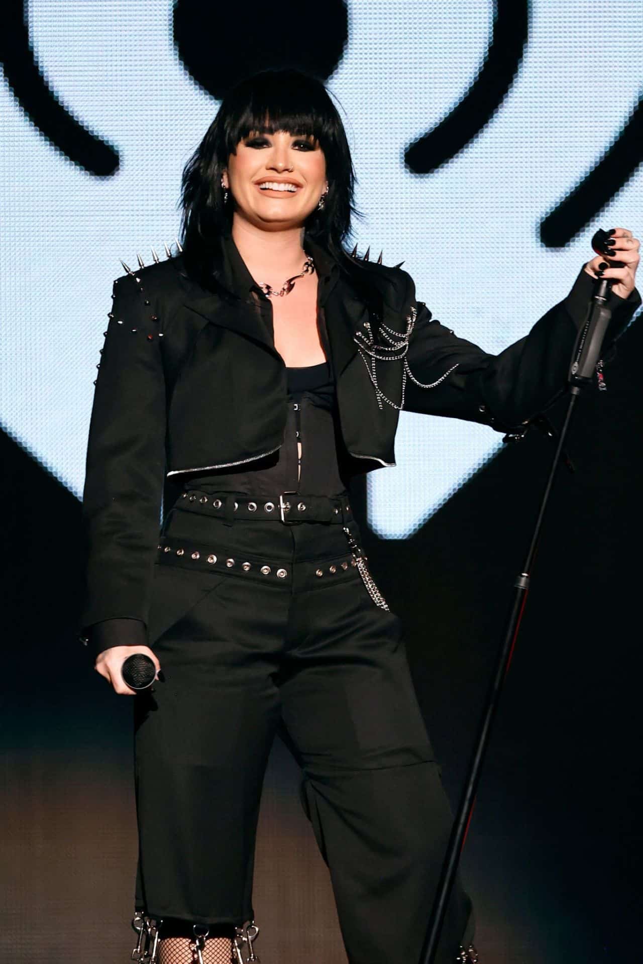 Demi Lovato Performs at Z100's iHeartRadio 2022 Jingle Ball in NYC