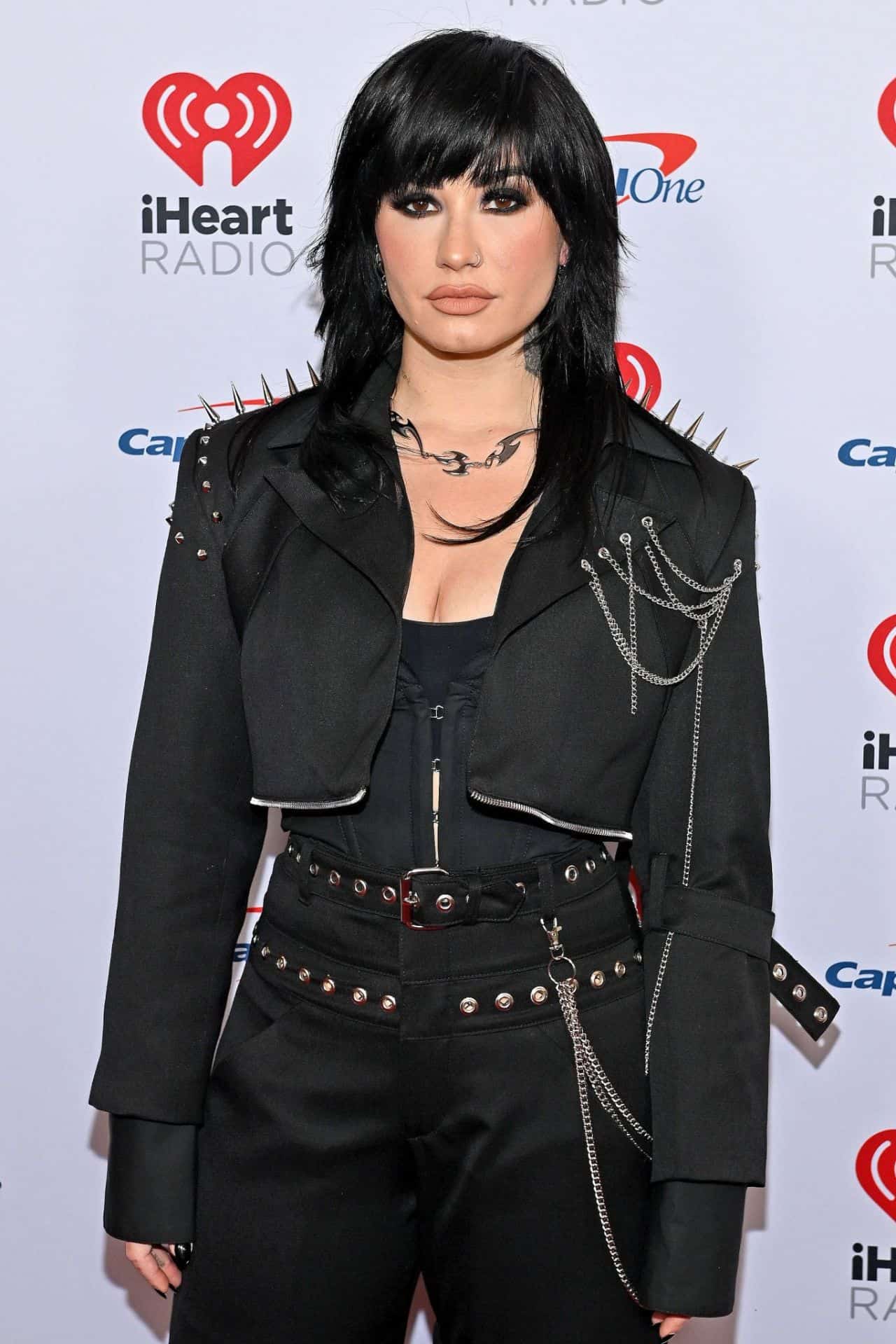 Demi Lovato Performs at Z100’s iHeartRadio 2022 Jingle Ball in NYC