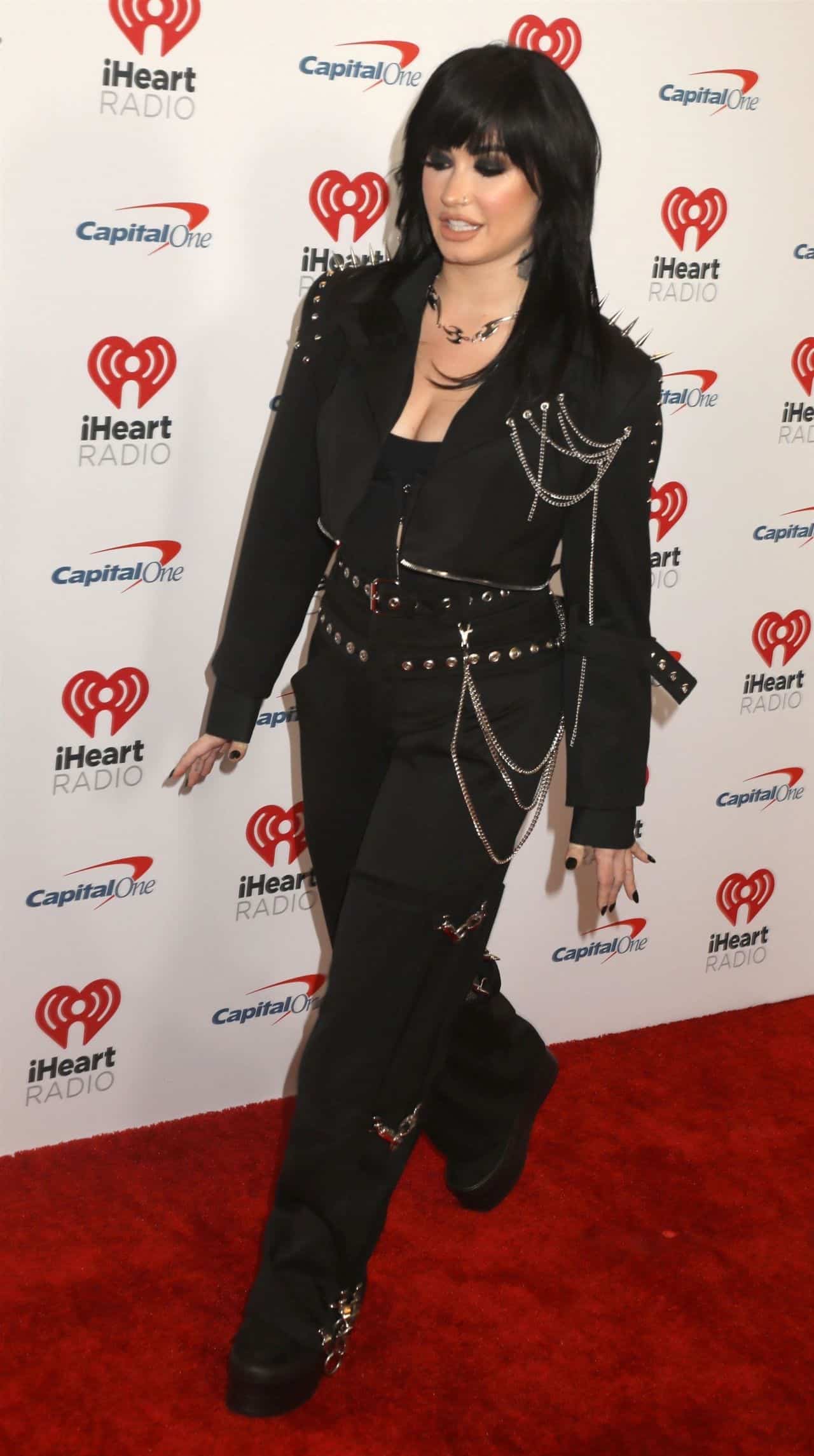 Demi Lovato Performs at Z100's iHeartRadio 2022 Jingle Ball in NYC