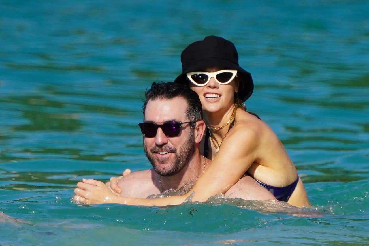 Kate Upton and Justin Verlander Enjoy a Tropical Getaway in St. Barts