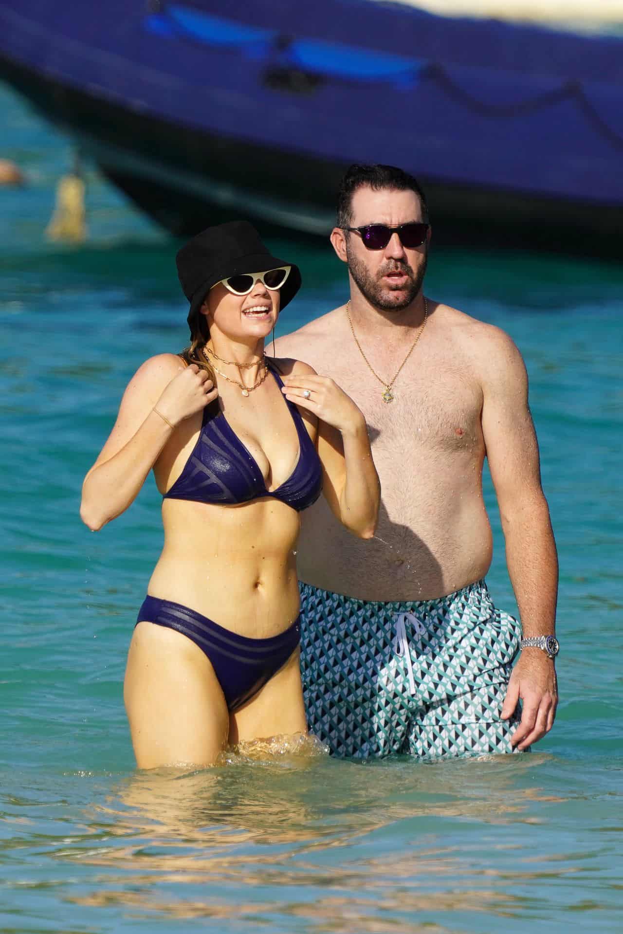 Kate Upton and Justin Verlander Enjoy a Tropical Getaway in St. Barts