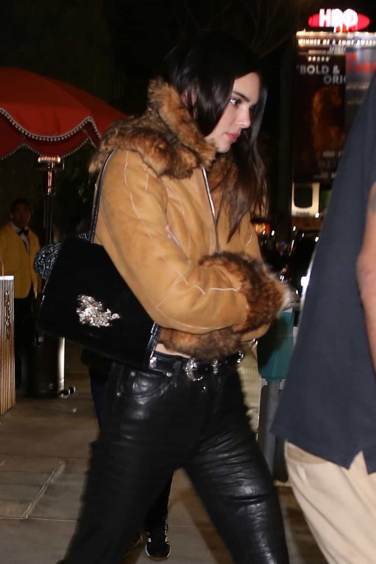 Kendall Jenner and Hailey Bieber Partied During a Night Out in WeHo