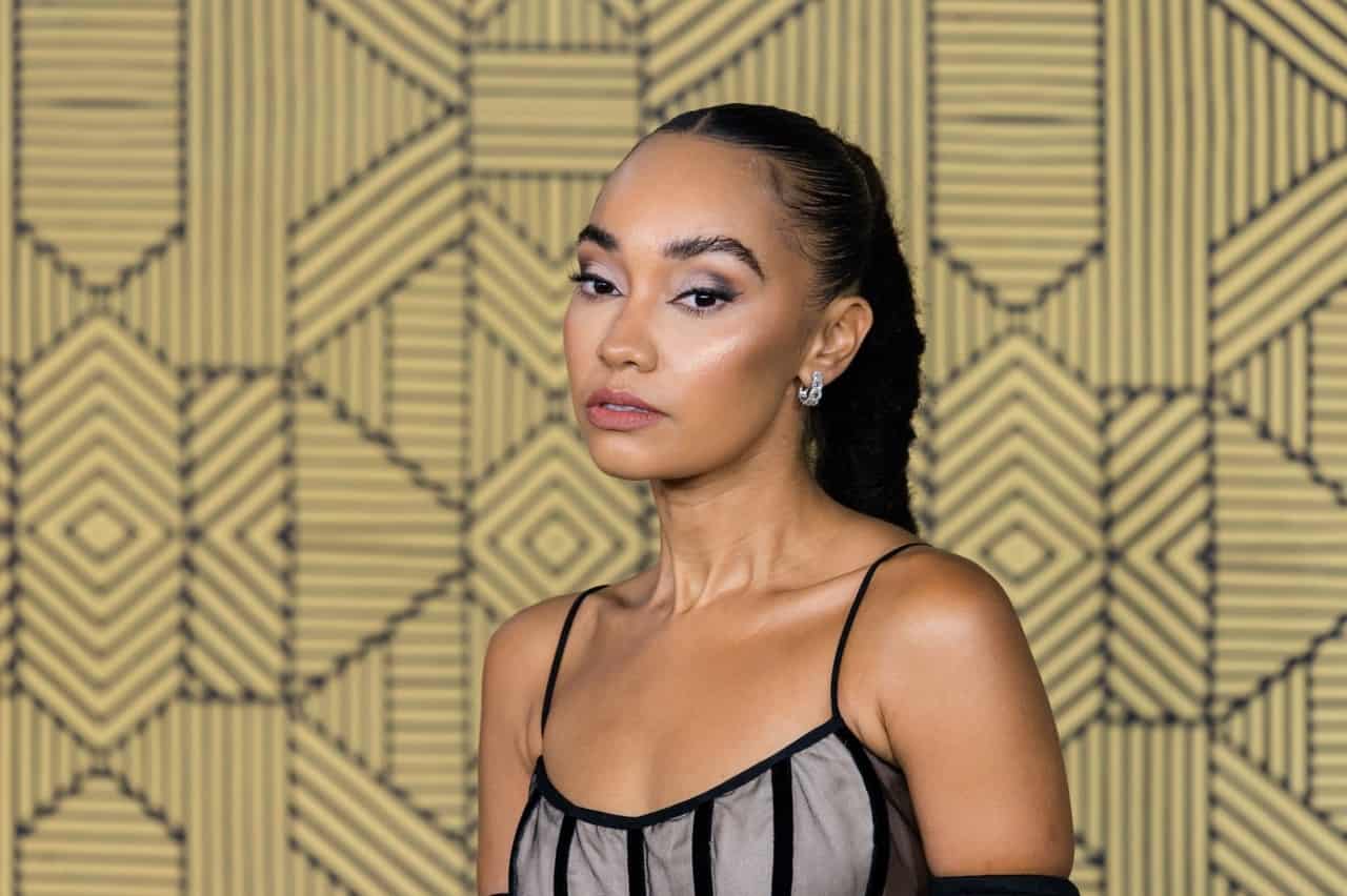 Leigh-Anne Pinnock at the European Premiere of Black Panther 2