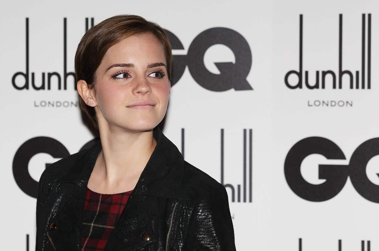 Emma Watson Looks Stunning in Plaid Dress at the GQ Men Of The Year Awards