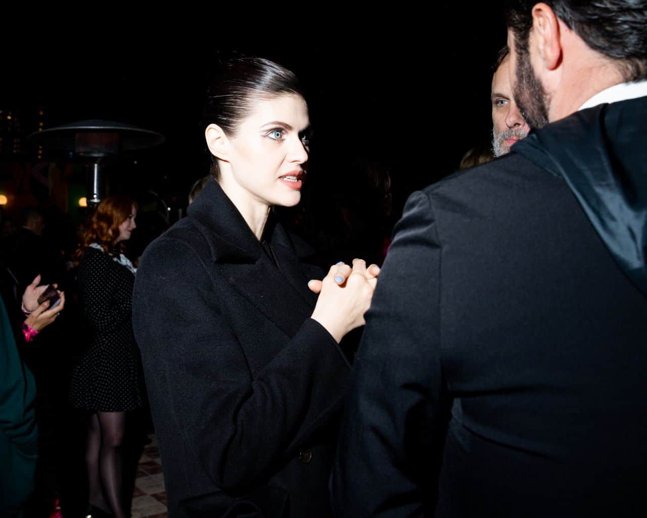 Alexandra Daddario Impresses in Chic and Stylish Ensemble at Roger Vivier Dinner Event