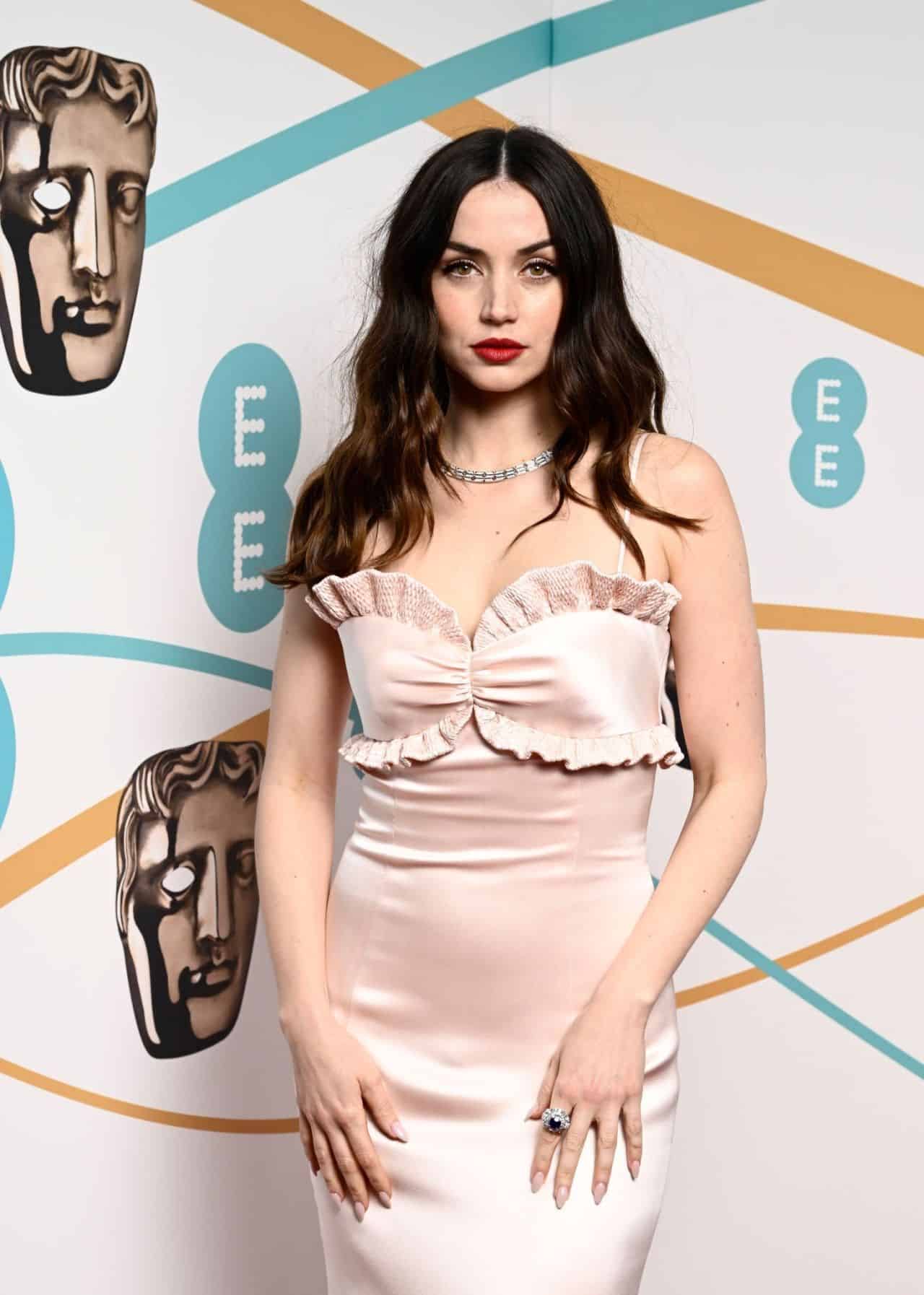 Ana de Armas on the Red Carpet at the EE BAFTA Film Awards 2023 in London