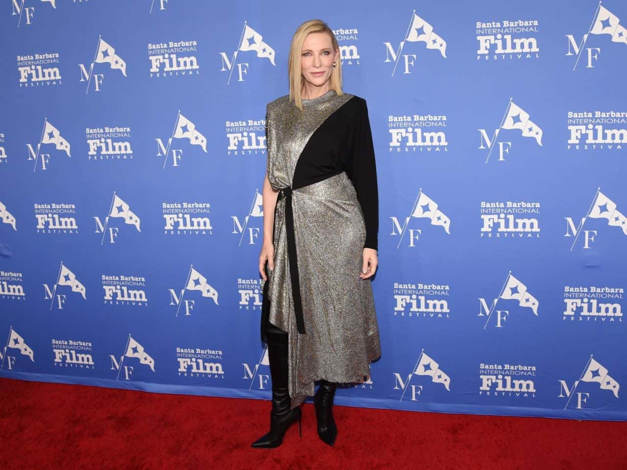 Cate Blanchett Made Stunning Red Carpet Appearance at Santa Barbara Film Festival