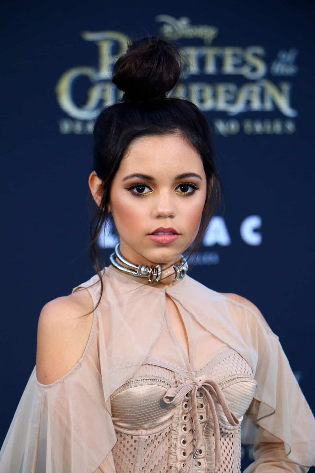 Jenna Ortega Dazzles at Pirates of the Caribbean Premiere with Trendy Outfit