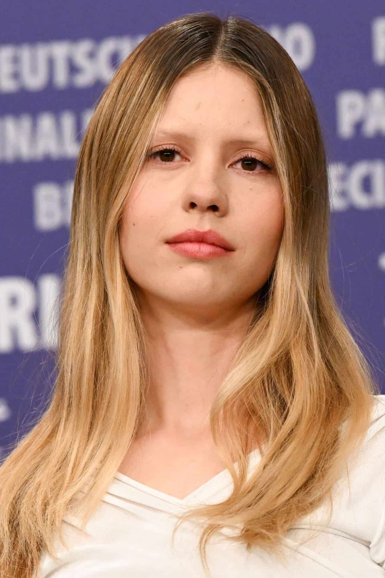 Mia Goth at "Infinity Pool" Photocall and Q&A at Berlin Film Festival