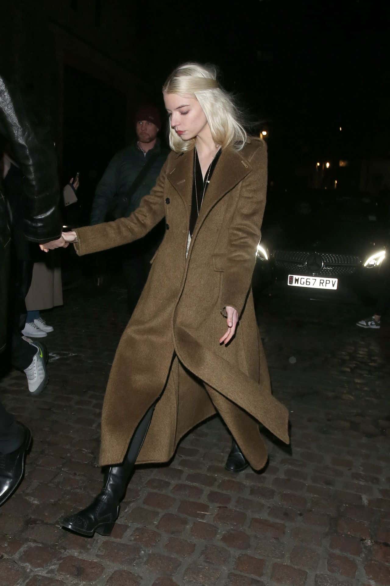 Anya Taylor-Joy Leaves Chiltern Firehouse During a Night Out in London
