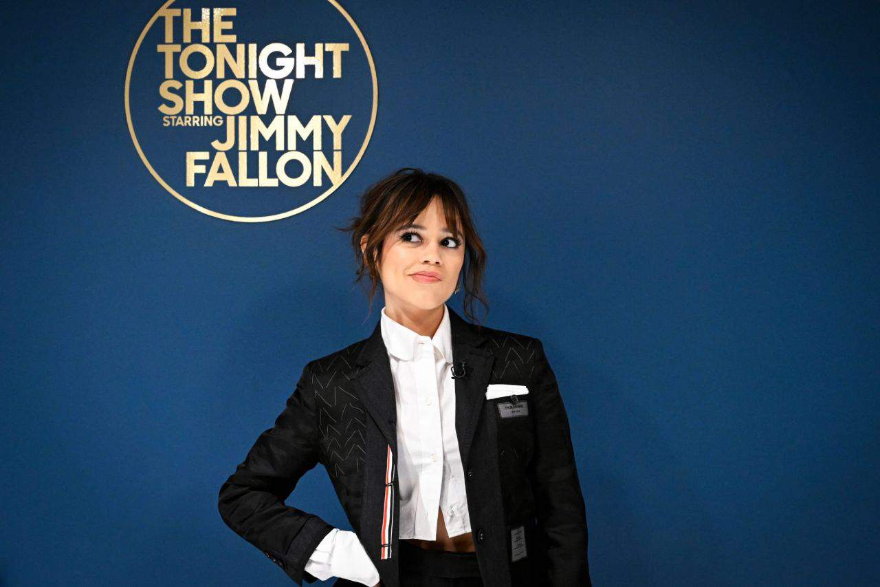 Jenna Ortega Talks About "SNL" and "Scream 6" on "Jimmy Fallon"