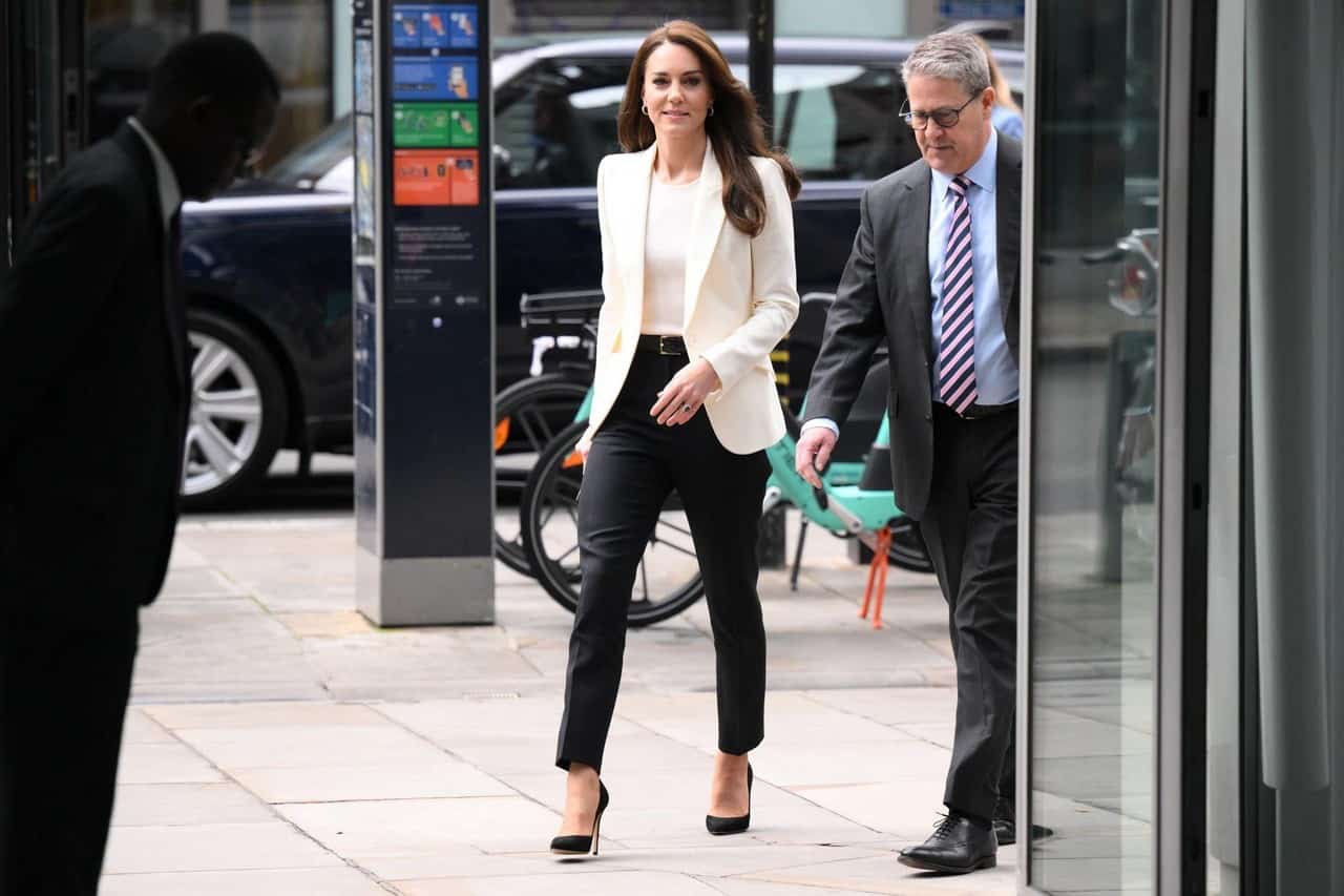Kate Middleton is Chic and Stylish for Business Taskforce Launch
