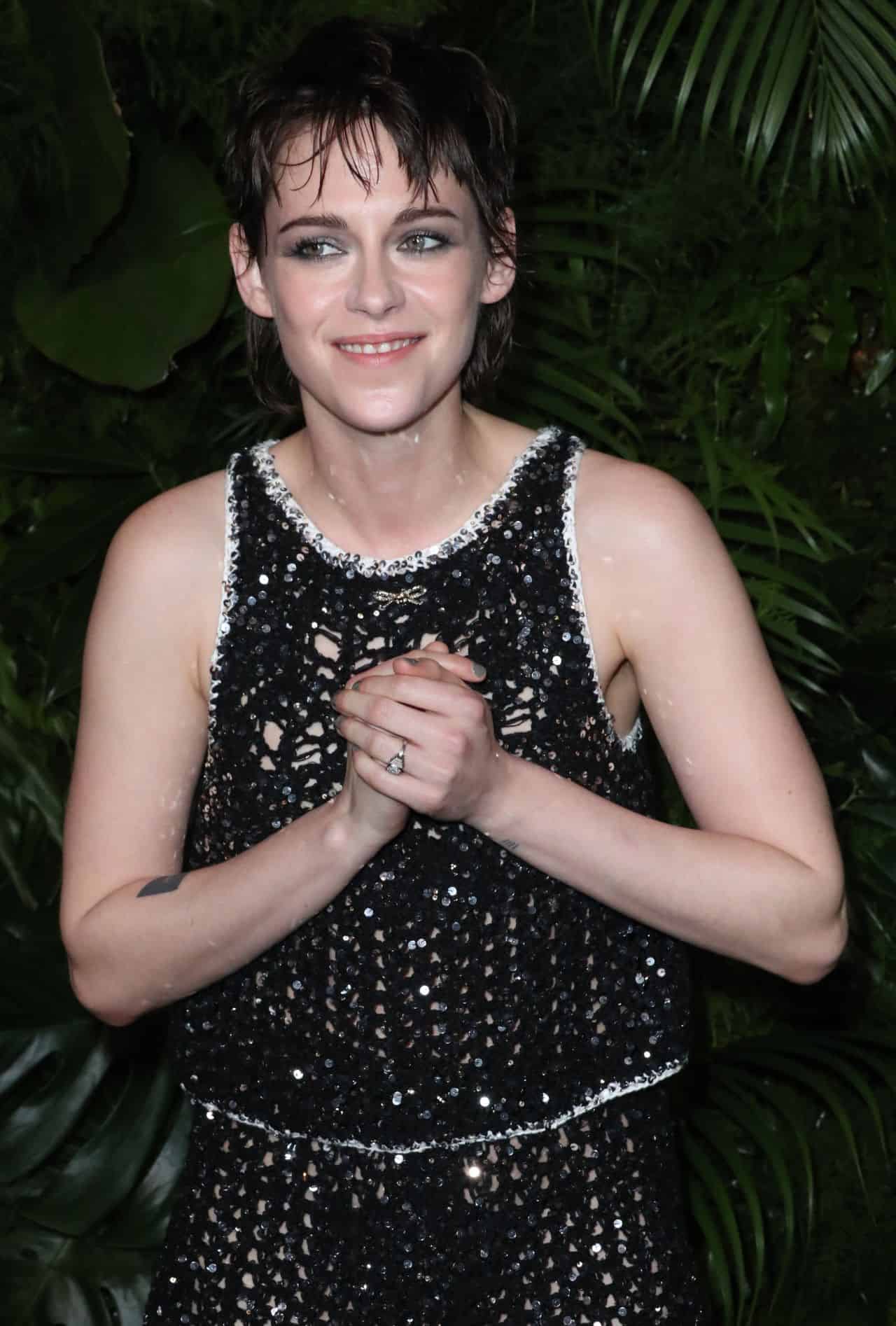 Kristen Stewart at Chanel and Charles Finch's Pre-Oscar Awards 2023 Dinner