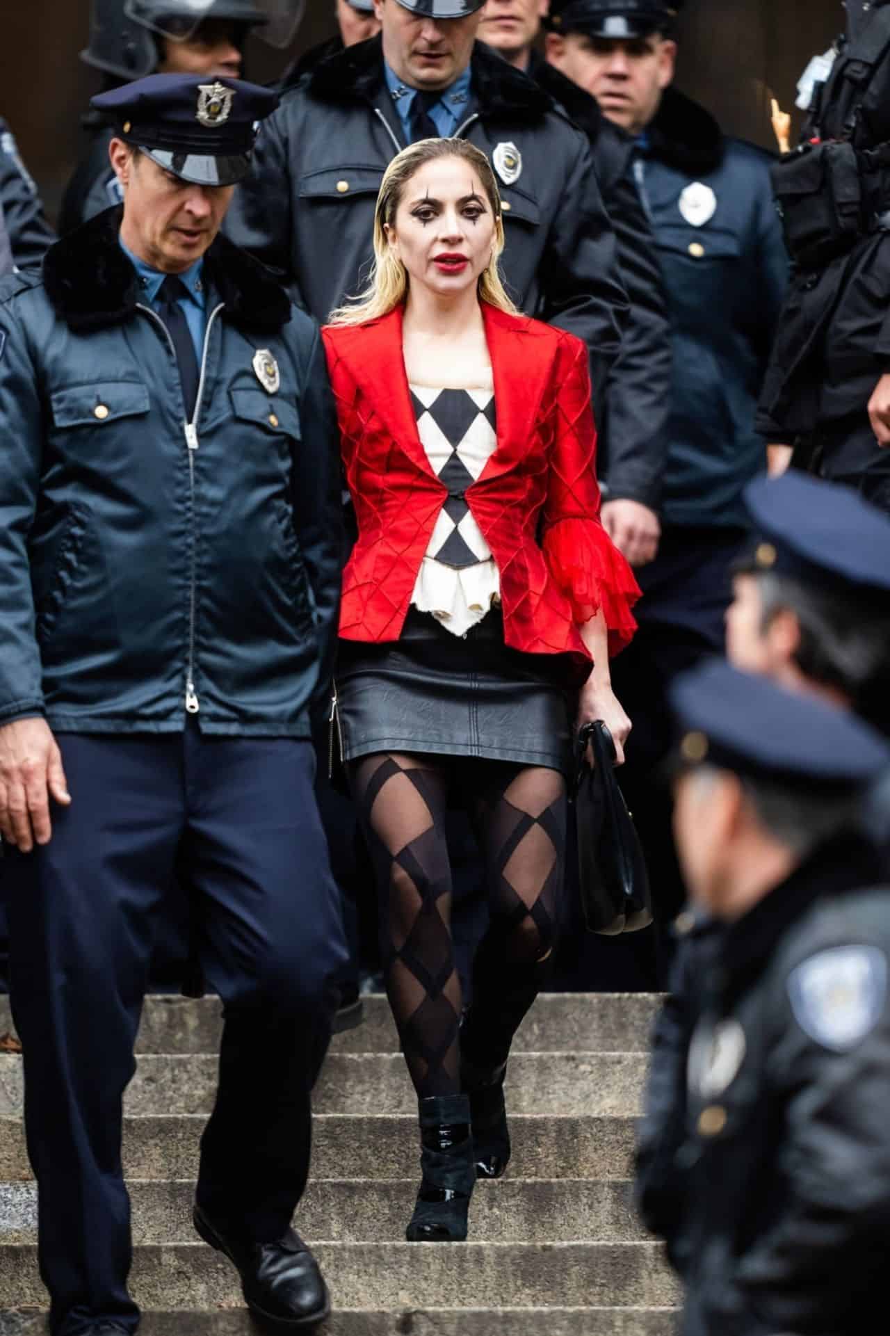 Lady Gaga Appeared on the Set of “The Joker 2” at City Hall in NY