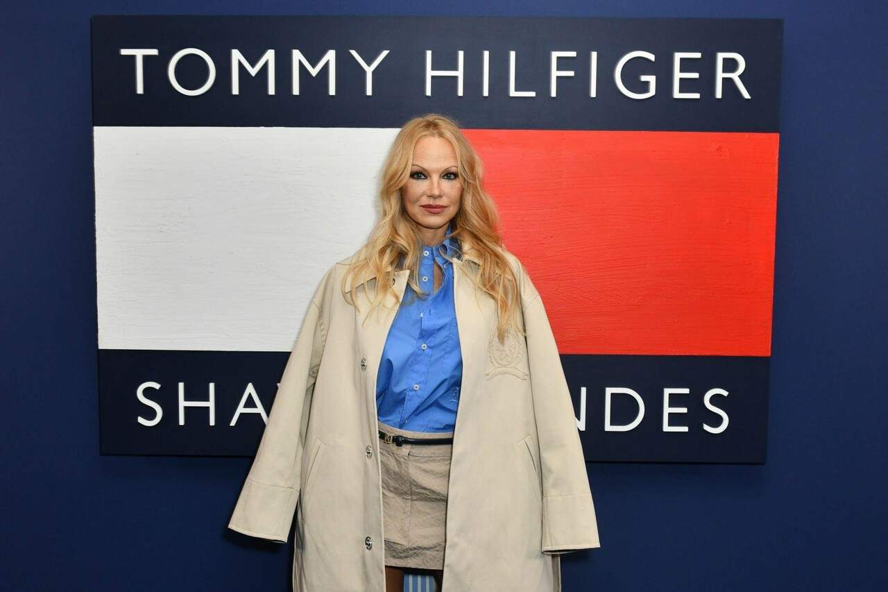 Pamela Anderson at Tommy x Shawn: The Classics Reborn VIP Dinner