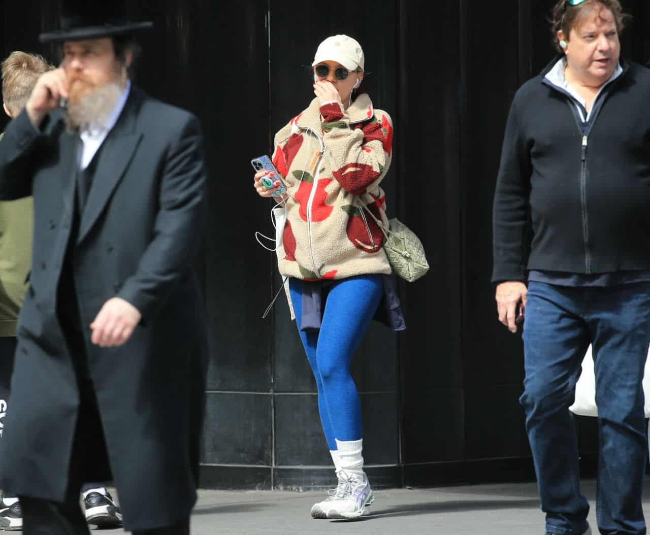 Scarlett Johansson Strolls Down New York Street Looking Casual