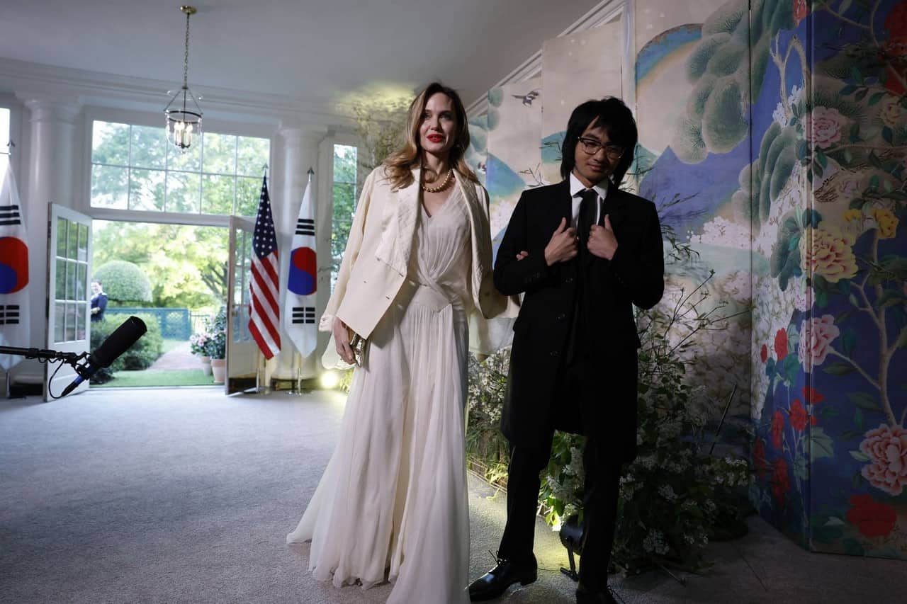 Angelina Jolie Steals the Show at the White House State Dinner
