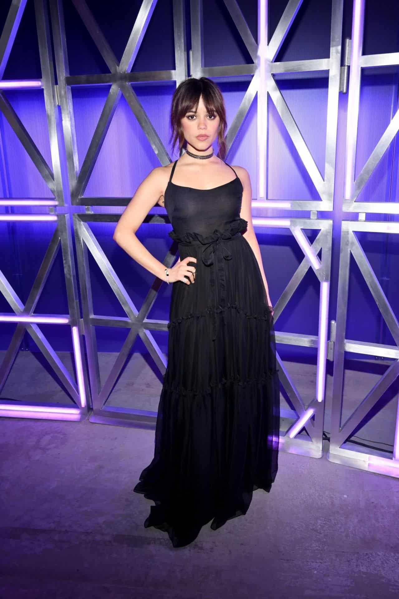 Jenna Ortega Exudes Elegance at Dior VIP Party for Gris Fragrance