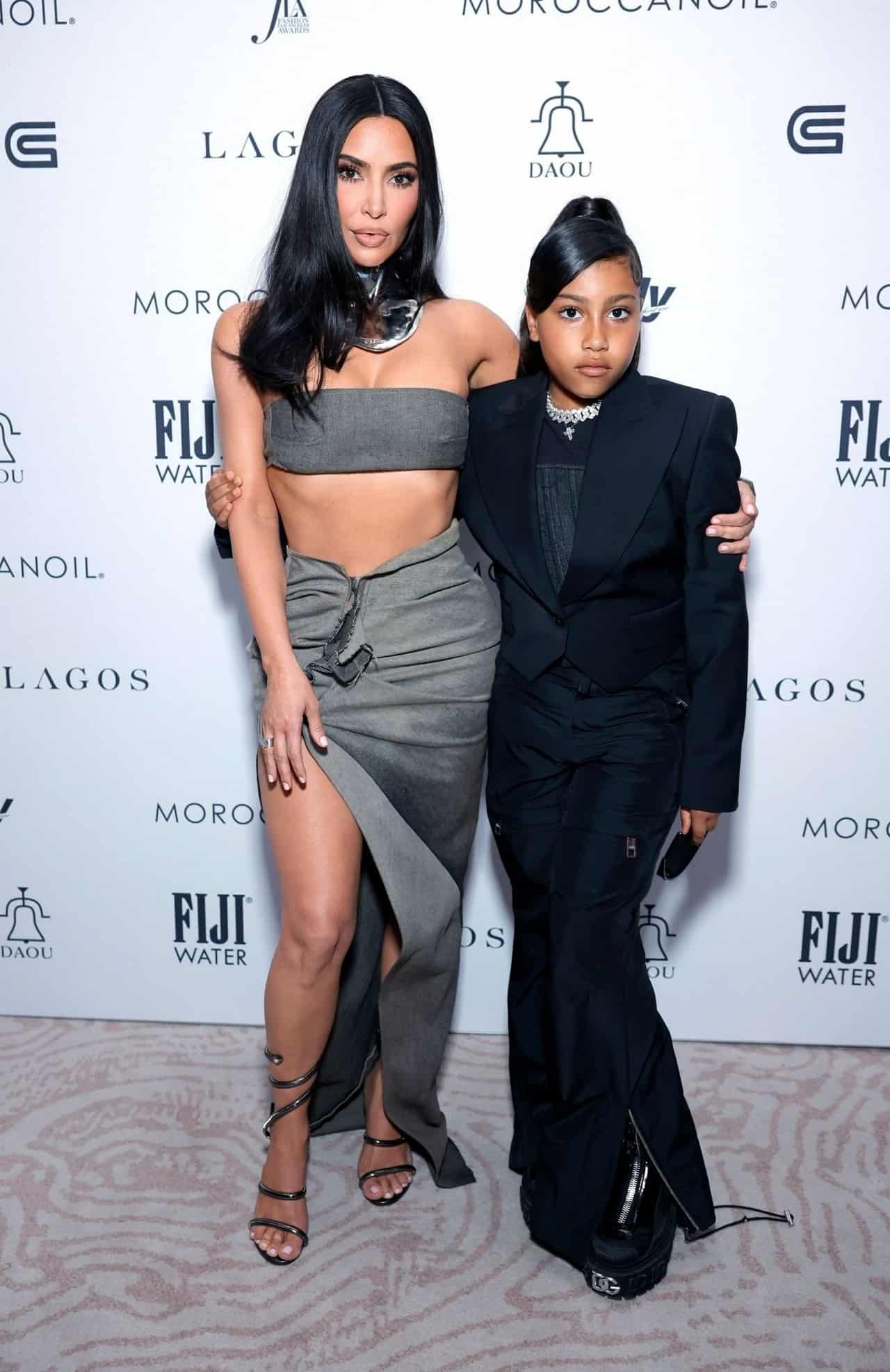 Kim Kardashian Amazes on the Red Carpet with Daughter North West
