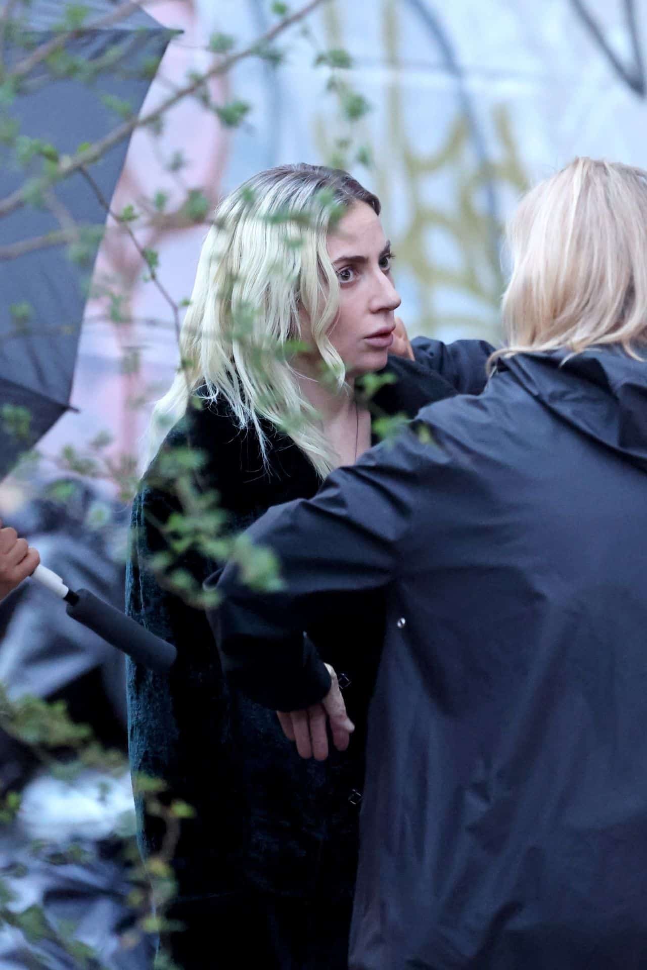 Lady Gaga Rocks Dr. Quinzel’s Look in "Joker: Folie à Deux" Filming