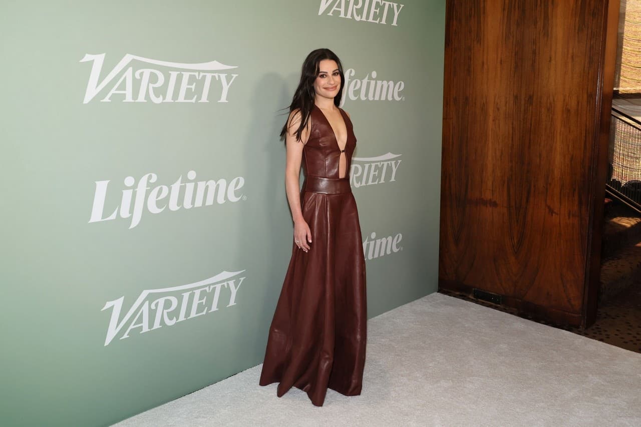 Lea Michele Attends Variety's 2023 Power of Women Event