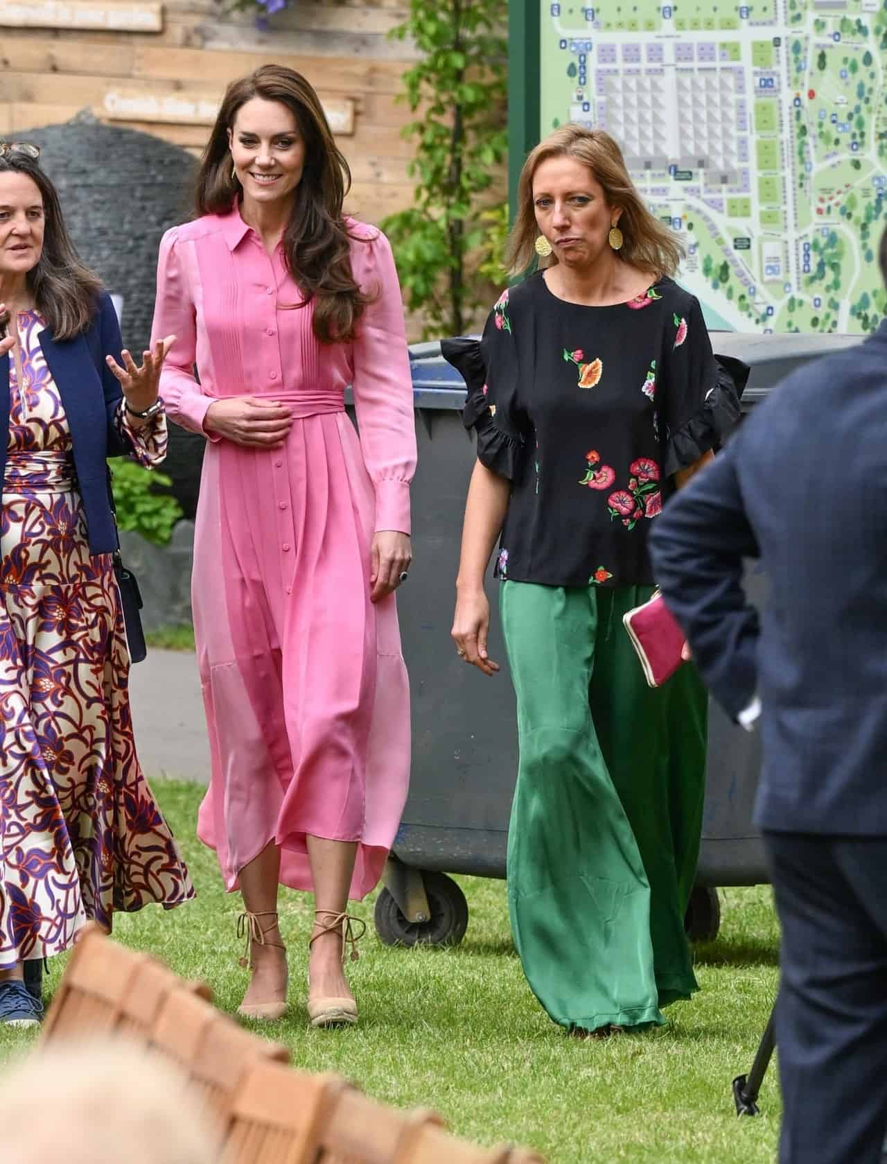 Kate Middleton Looks Stunning in Pink Dress at Chelsea Flower Show 2023