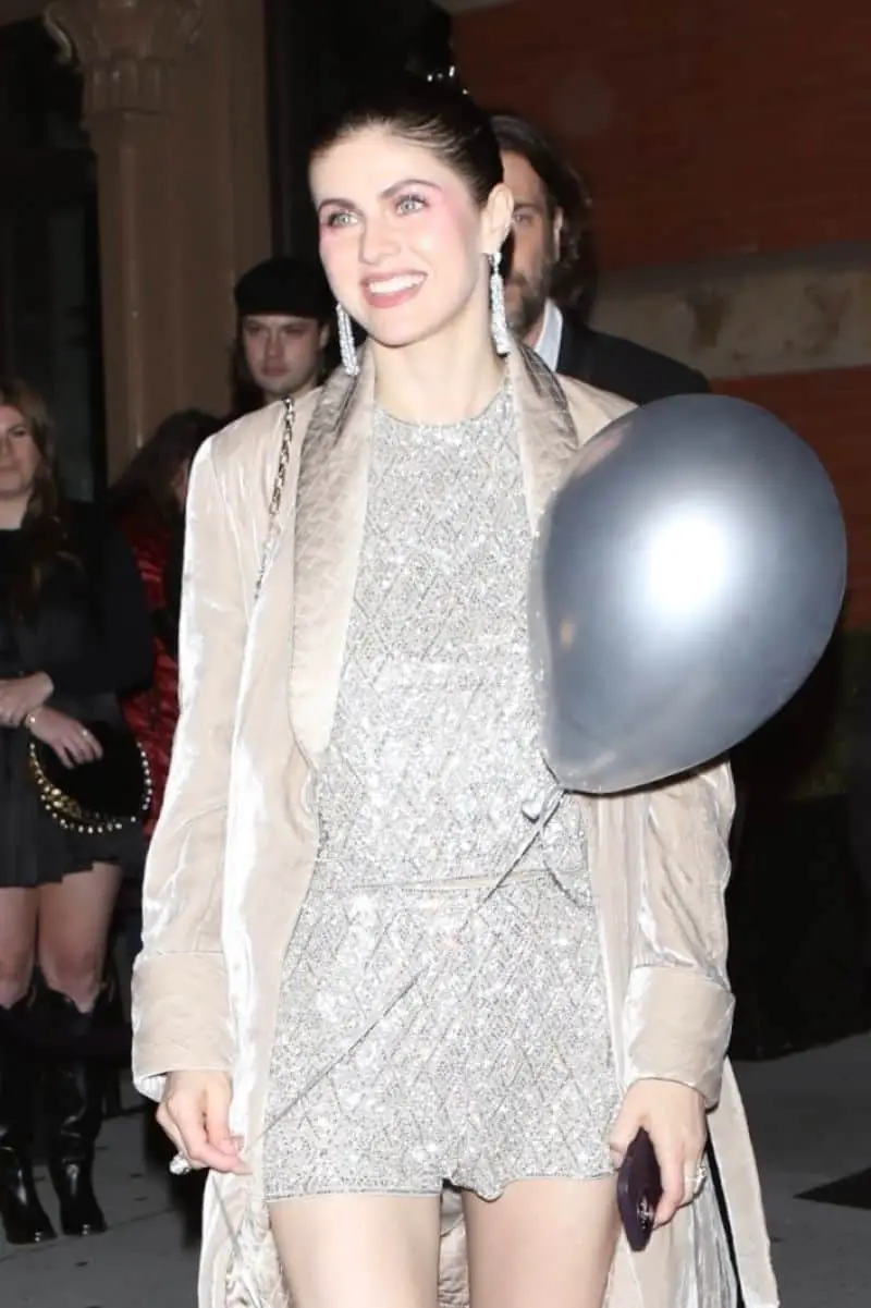 Alexandra Daddario Stuns at Met Gala After-Party with a Flawless Ensemble