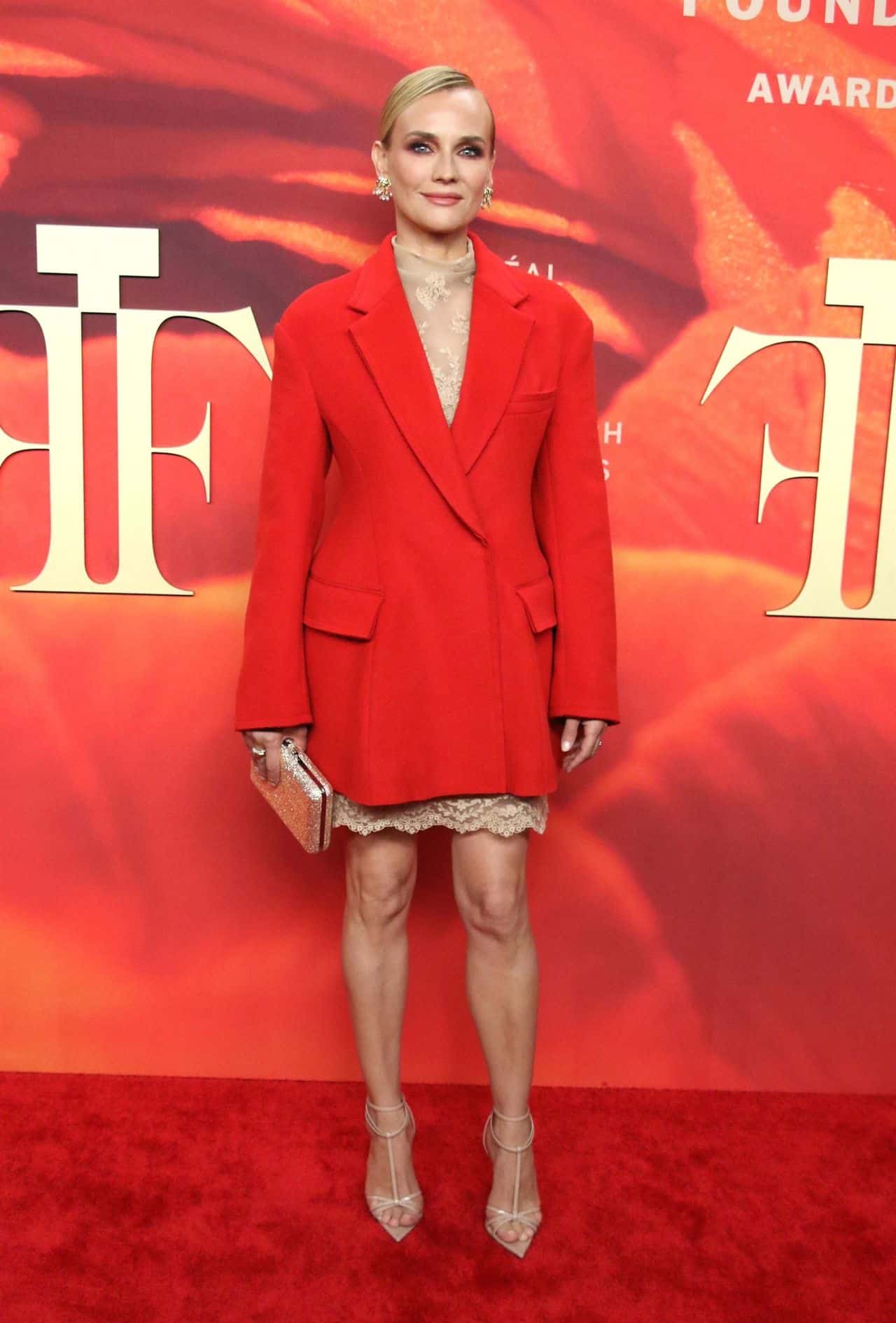 Diane Kruger Radiates Fashion-Forward Glamour at the 2023 Fragrance Awards