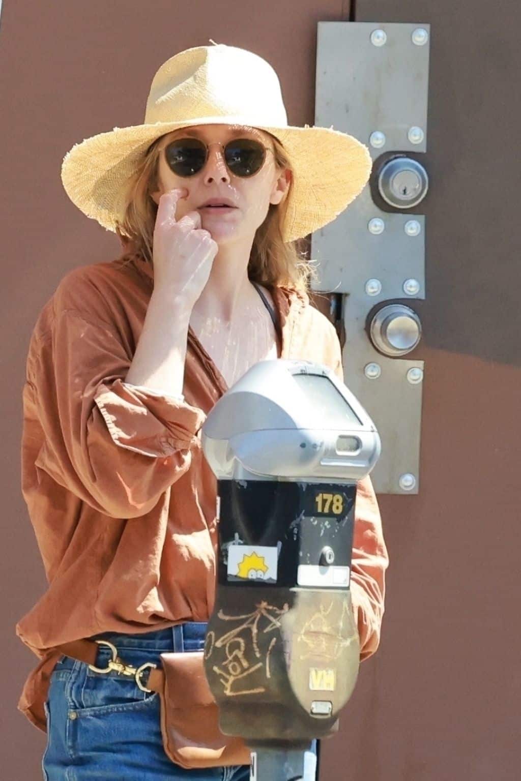Elizabeth Olsen Rocks Effortlessly Chic Summer Style During Lunch Date
