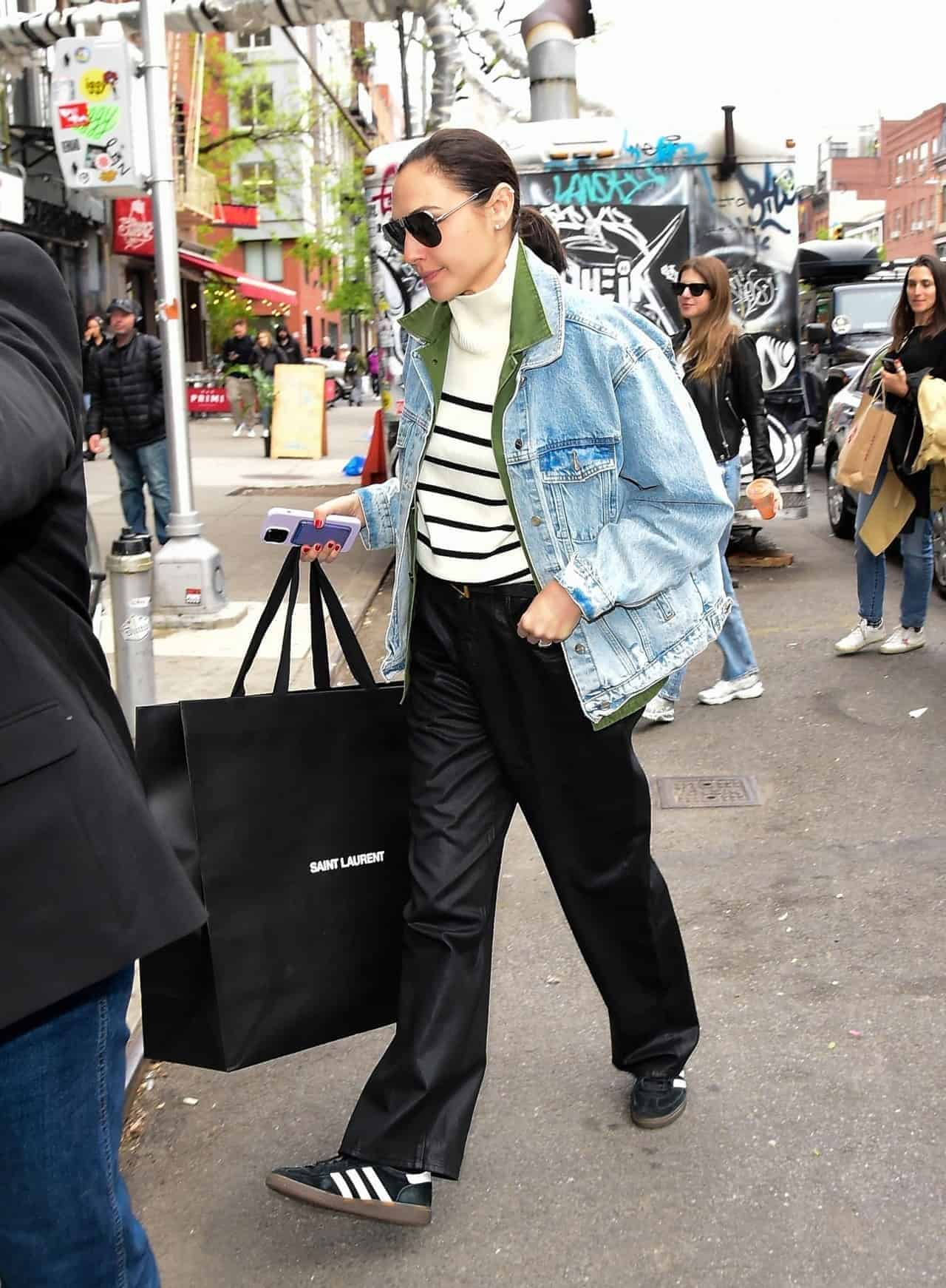 Gal Gadot Spotted Rocking a Fabulous Casual Look Outside The Bowery Hotel