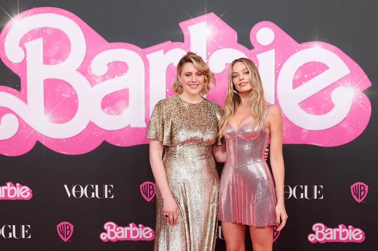Margot Robbie Captivates in Mini Dress at the Barbie Premiere in Sydney