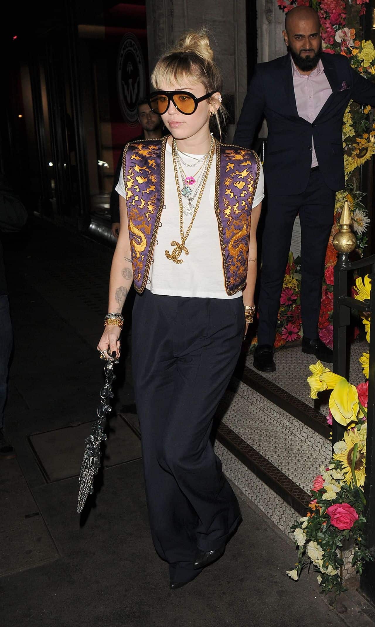 Miley Cyrus Shows Off Her Unique Chic Style in London