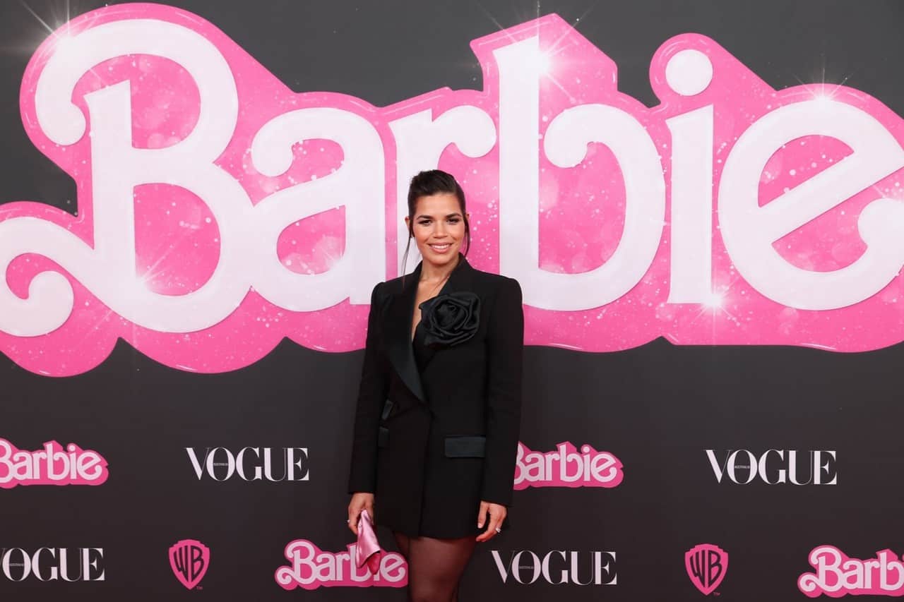 America Ferrera Stuns in Dolce & Gabbana Blazer at "Barbie" Celebration
