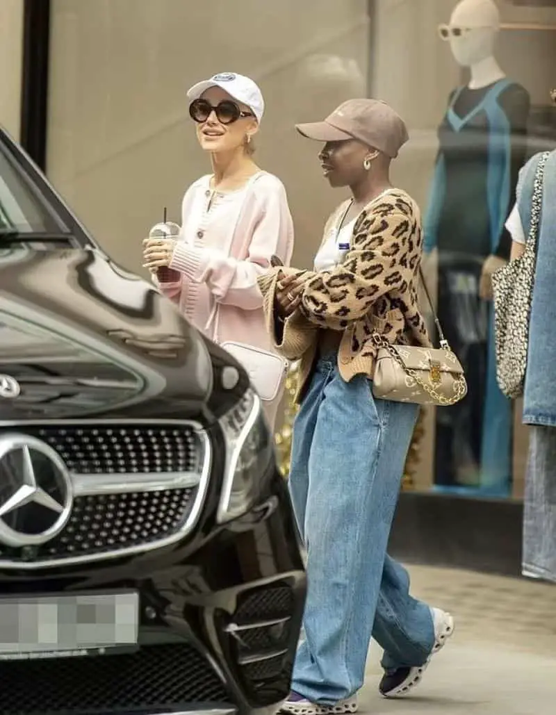 Ariana Grande Enjoys Retail Therapy in London with Cynthia Erivo
