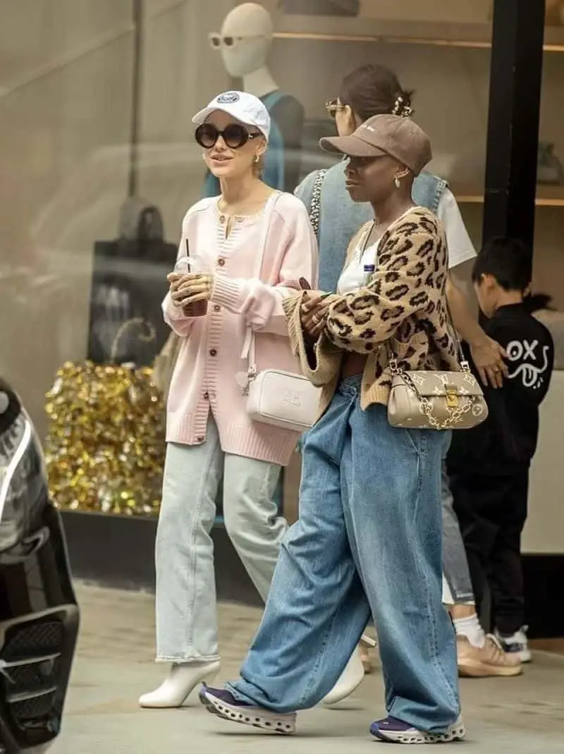 Ariana Grande Enjoys Retail Therapy in London with Cynthia Erivo