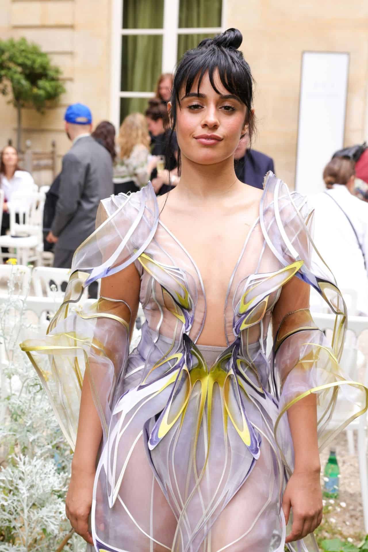Camila Cabello Radiates Style at Iris Van Herpen Haute Couture Show