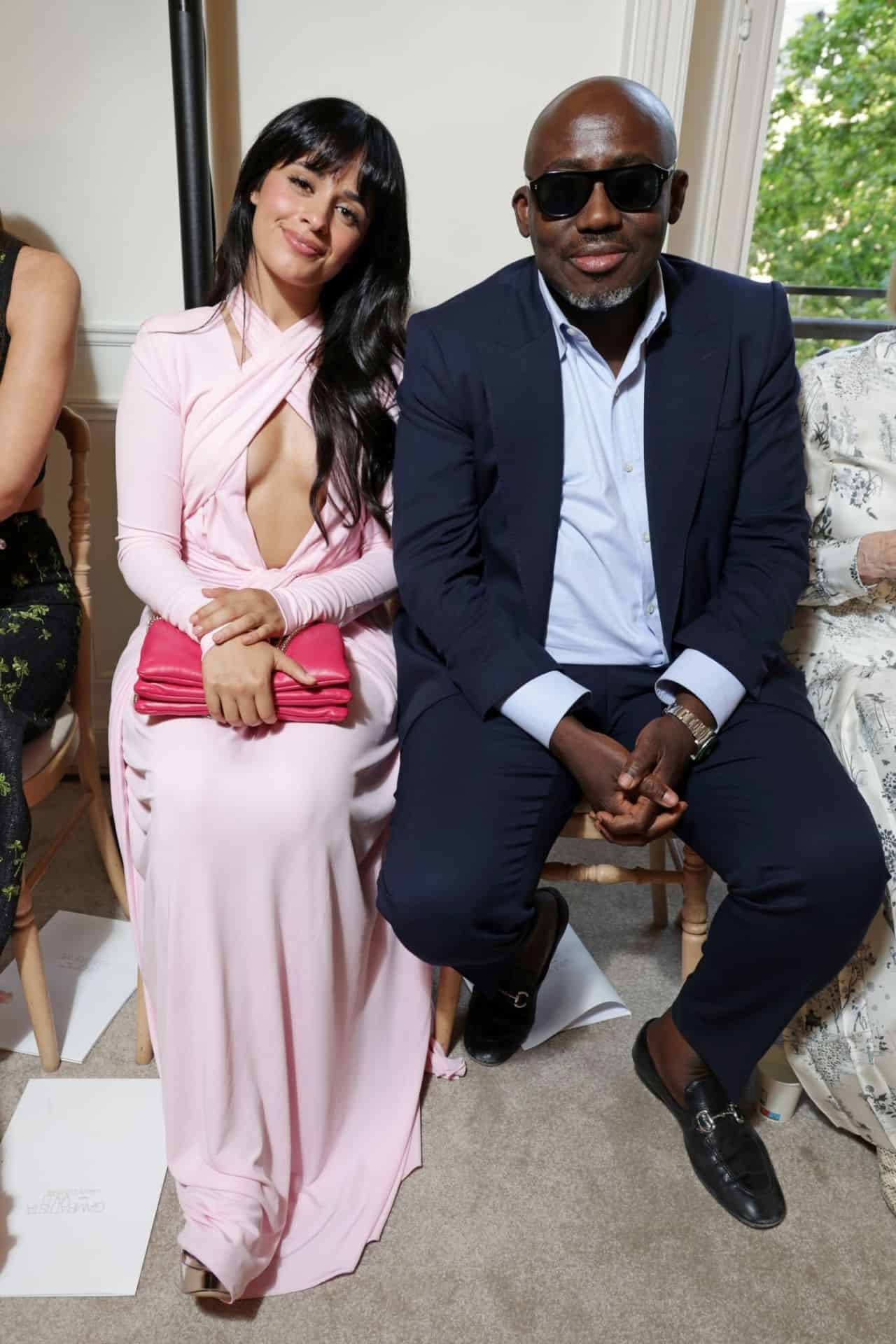 Camila Cabello Turns Heads in a Stunning Pink Gown at Paris Fashion Week