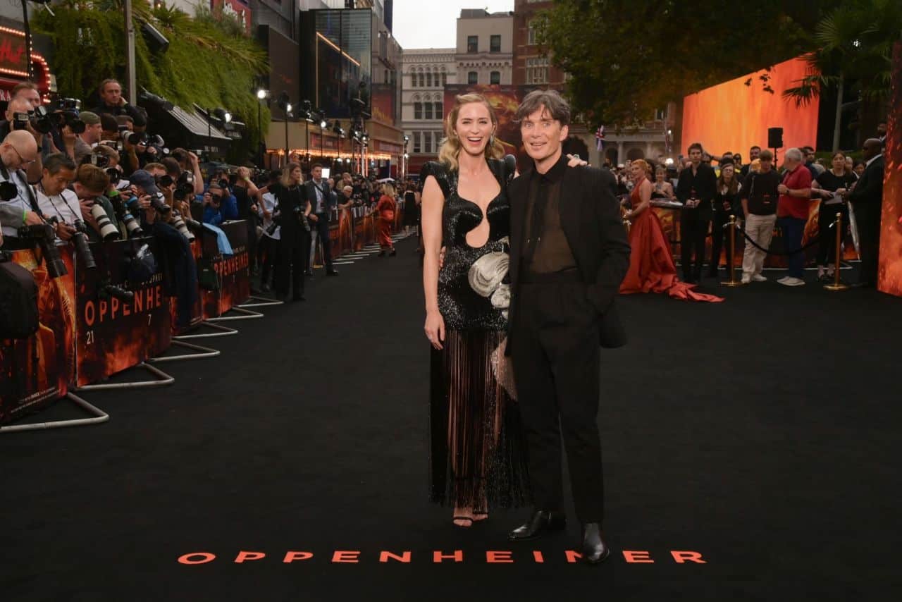 Emily Blunt Shines Bright at the Star-Studded Oppenheimer UK Premiere