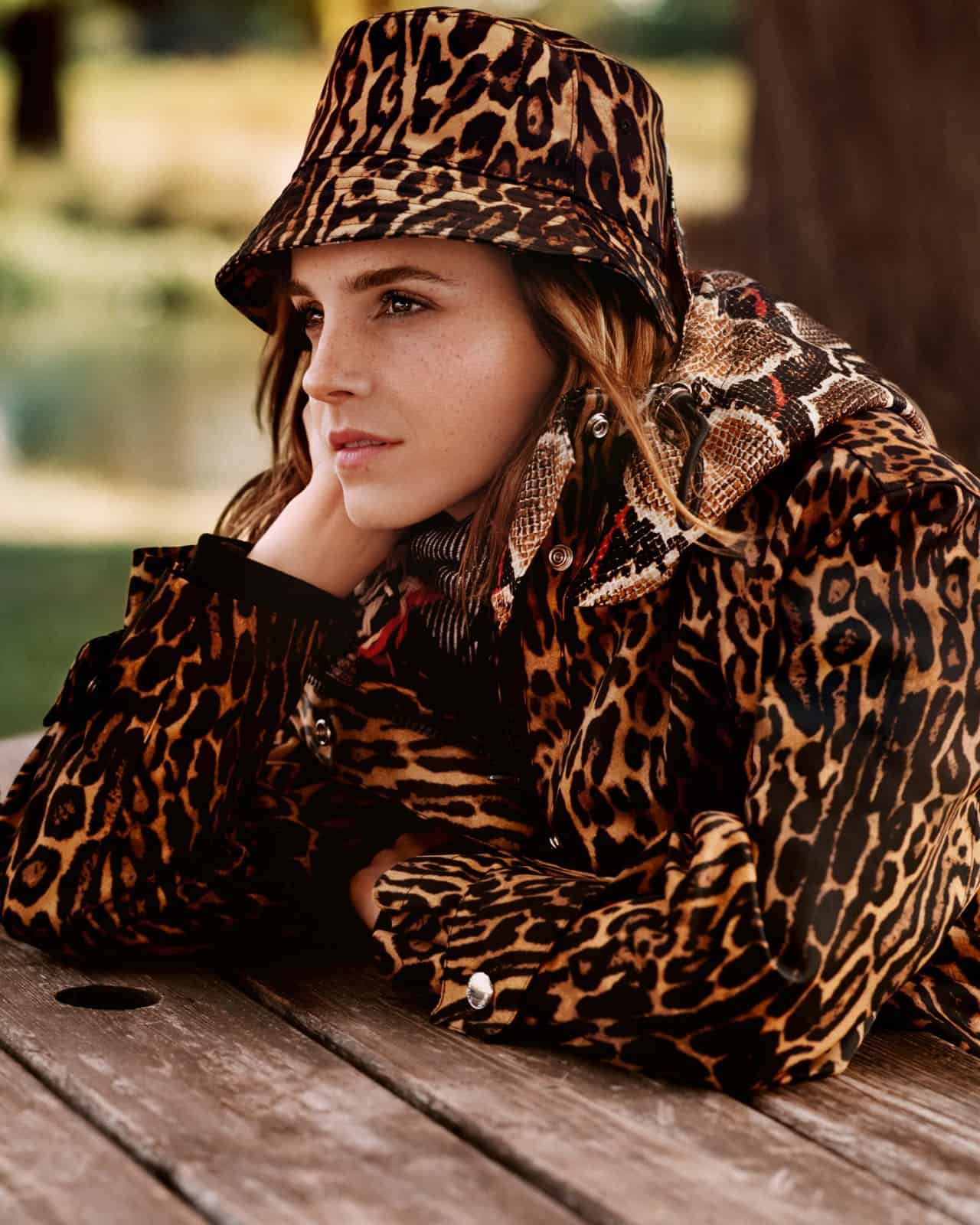 Emma Watson Posing in a Breathtaking Photo Session for Vogue UK