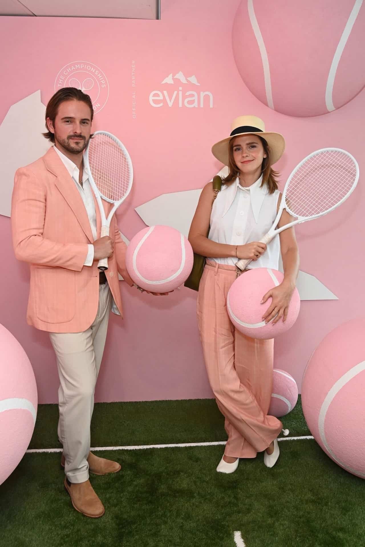 Emma Watson's Stunning Outfit Steals the Show at Wimbledon 2023 Men's Final