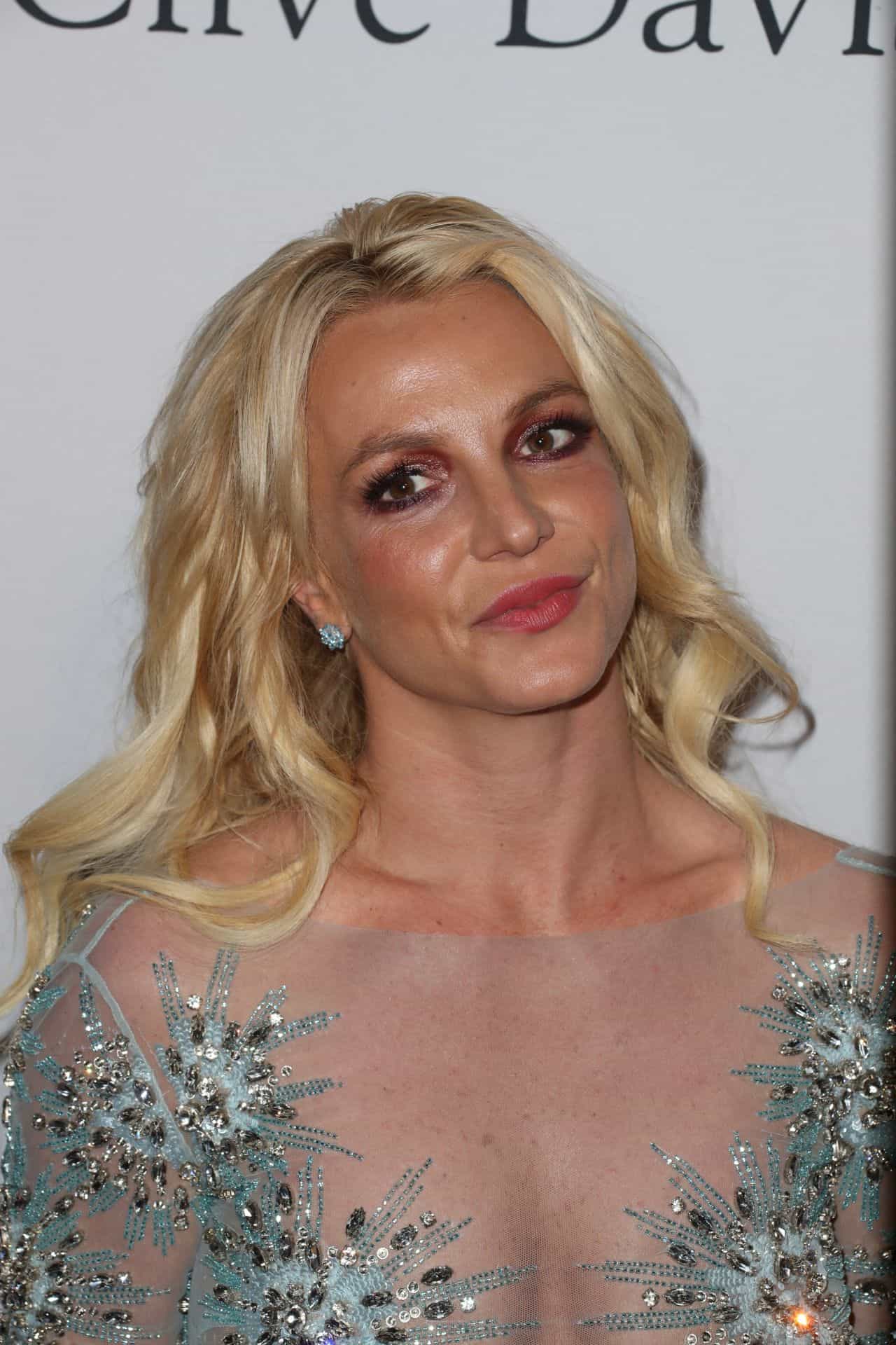 Britney Spears Dazzles in Dreamy Custom Dress by Uel Camilo