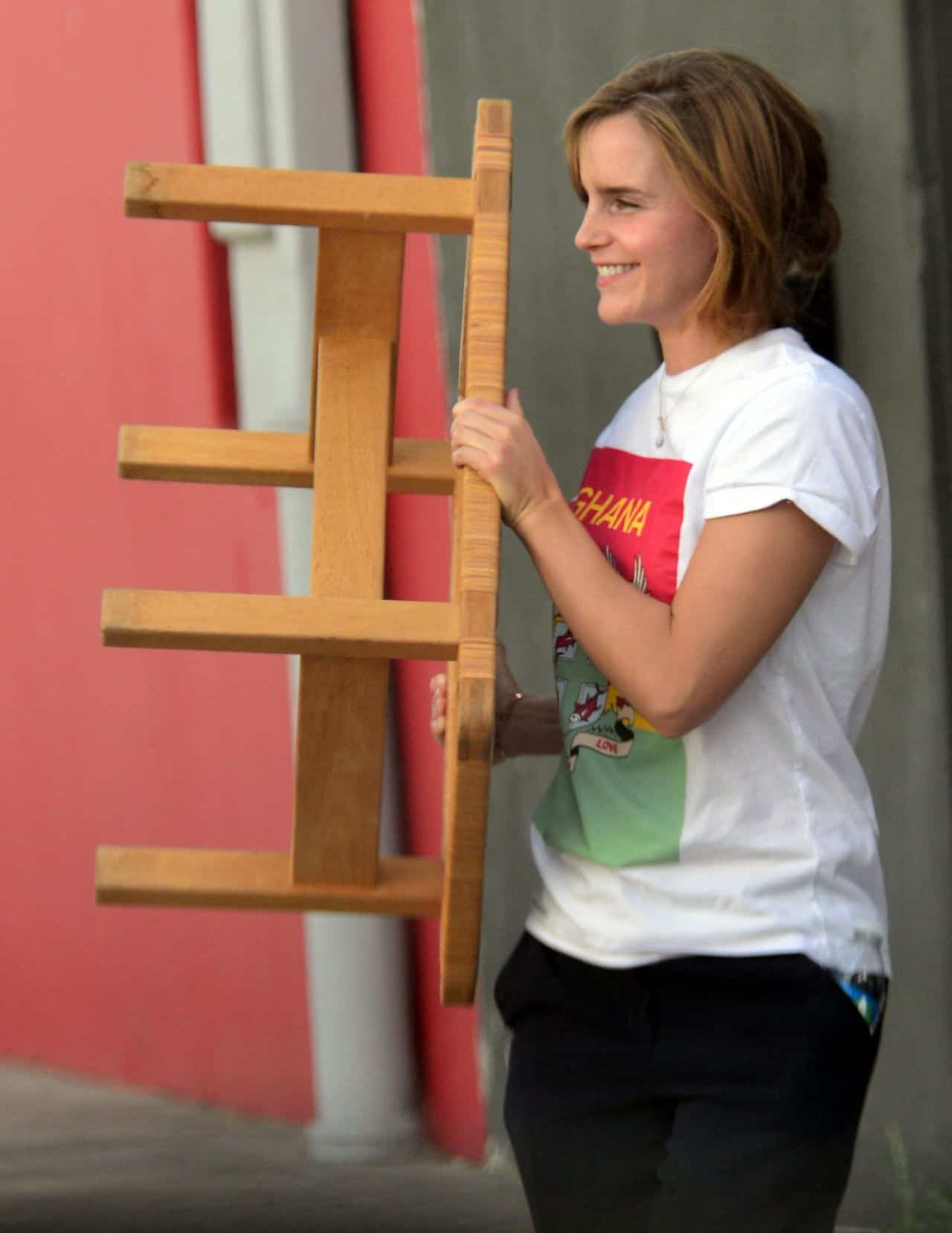 Emma Watson Furniture Shopping in West Hollywood
