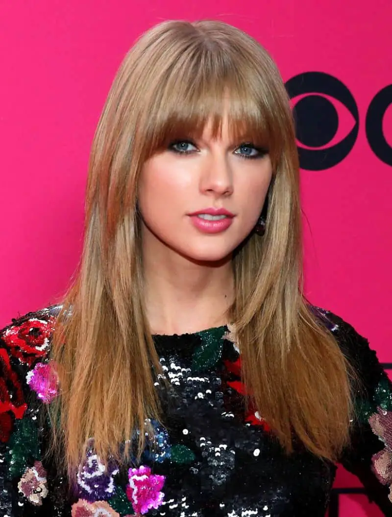 Taylor Swift Dazzles in Zuhair Murad Dress at the VS Fashion Show