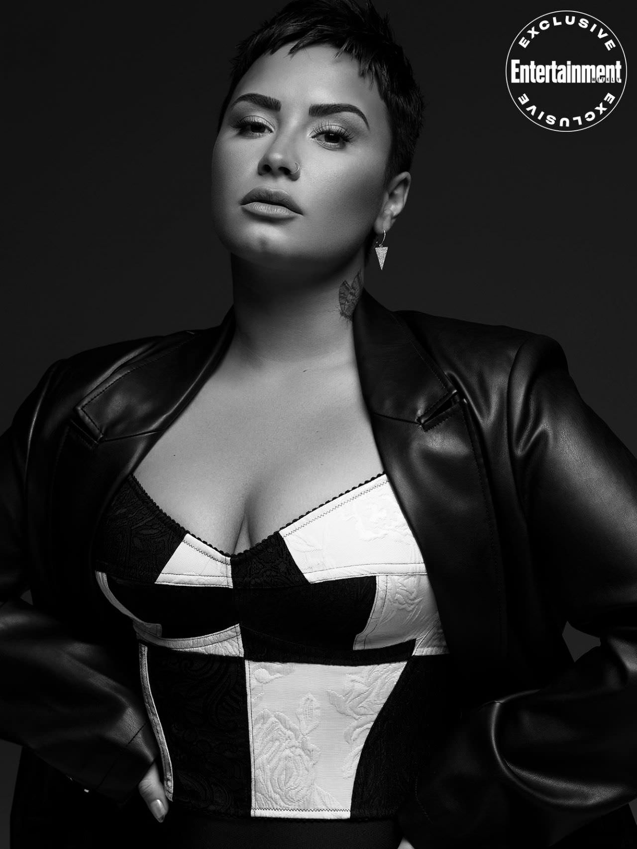 Demi Lovato Posing for Entertainment Weekly March 2021