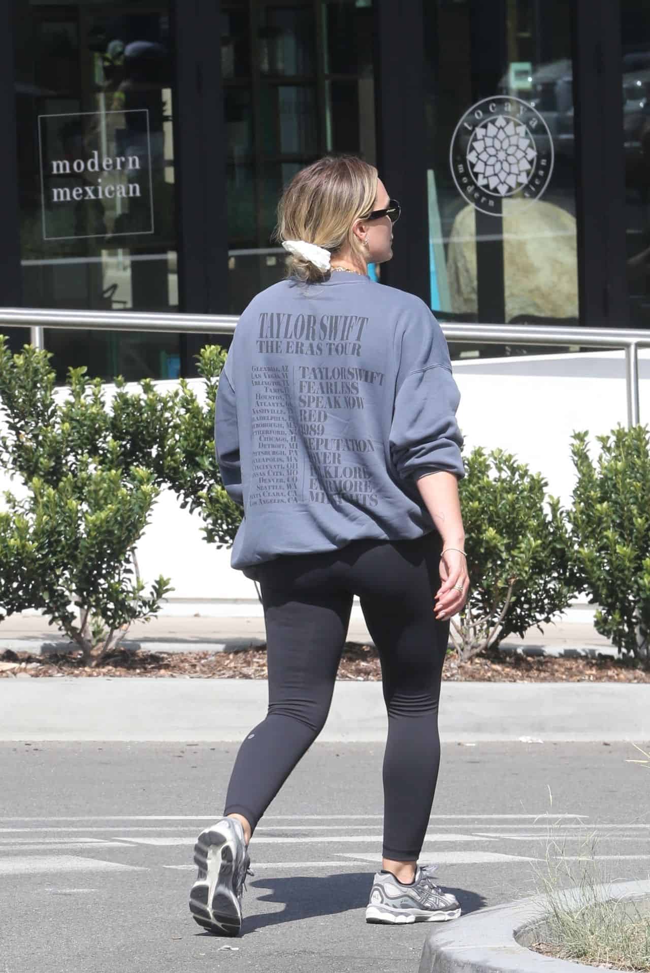 Hilary Duff Shows Off Her Effortlessly Chic Grocery Shopping Style