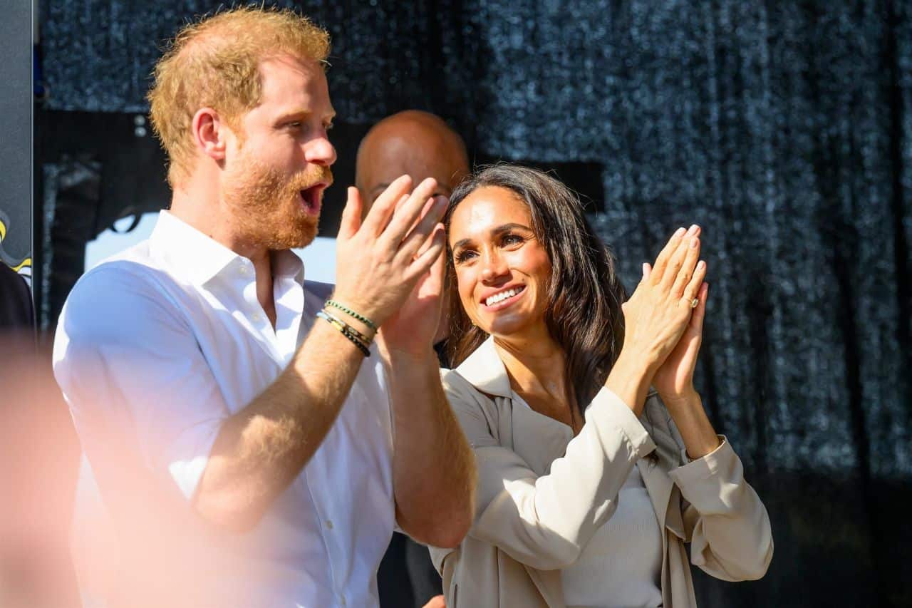 Meghan Markle Wows in Cuyana Silk Set for Invictus Games 2023