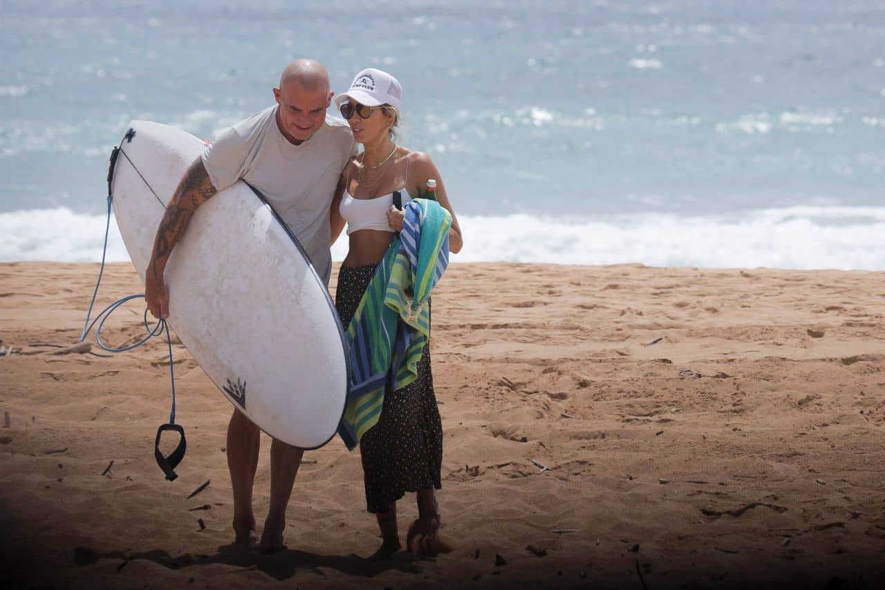 Tish Cyrus and Dominic Purcell Soak Up the Sun on Hawaiian Honeymoon