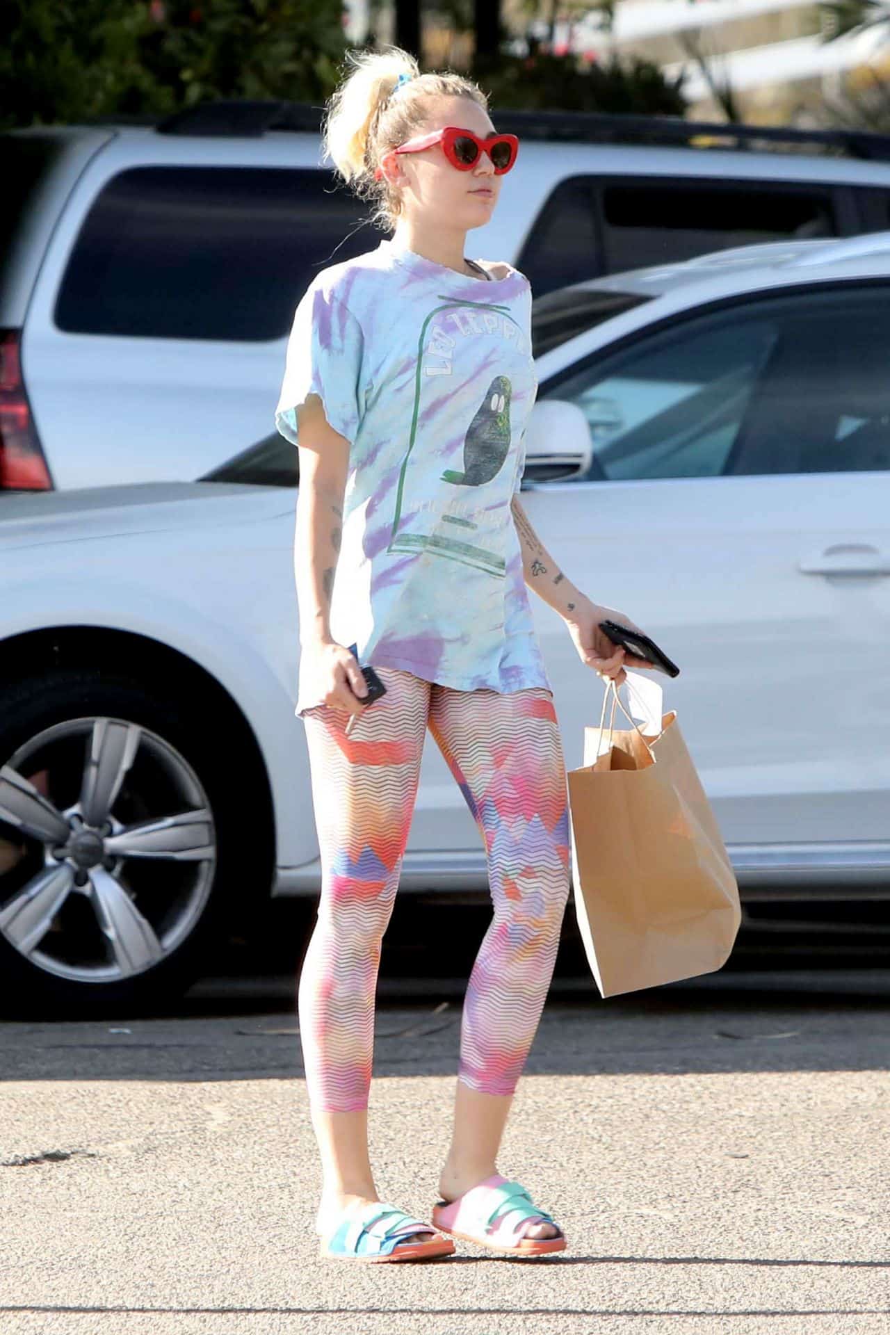 Miley Cyrus Exudes Fearless Fashion in Vibrant Outfit for Day Out in Malibu
